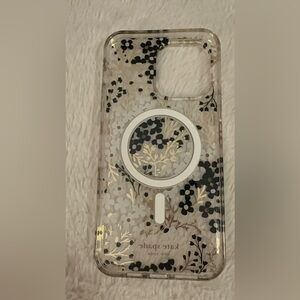 Kate Spade…Floral Clear Phone Case